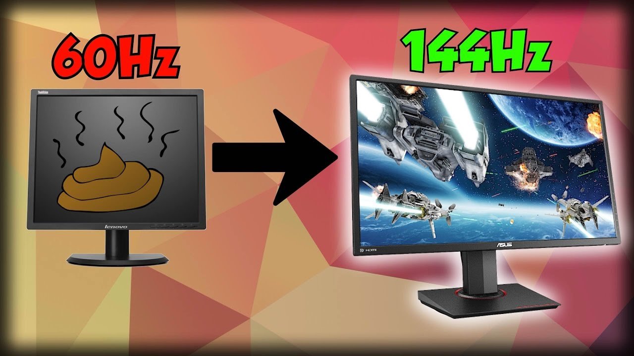 60HZ monitor VS 144HZ Does It Matter? Intehill