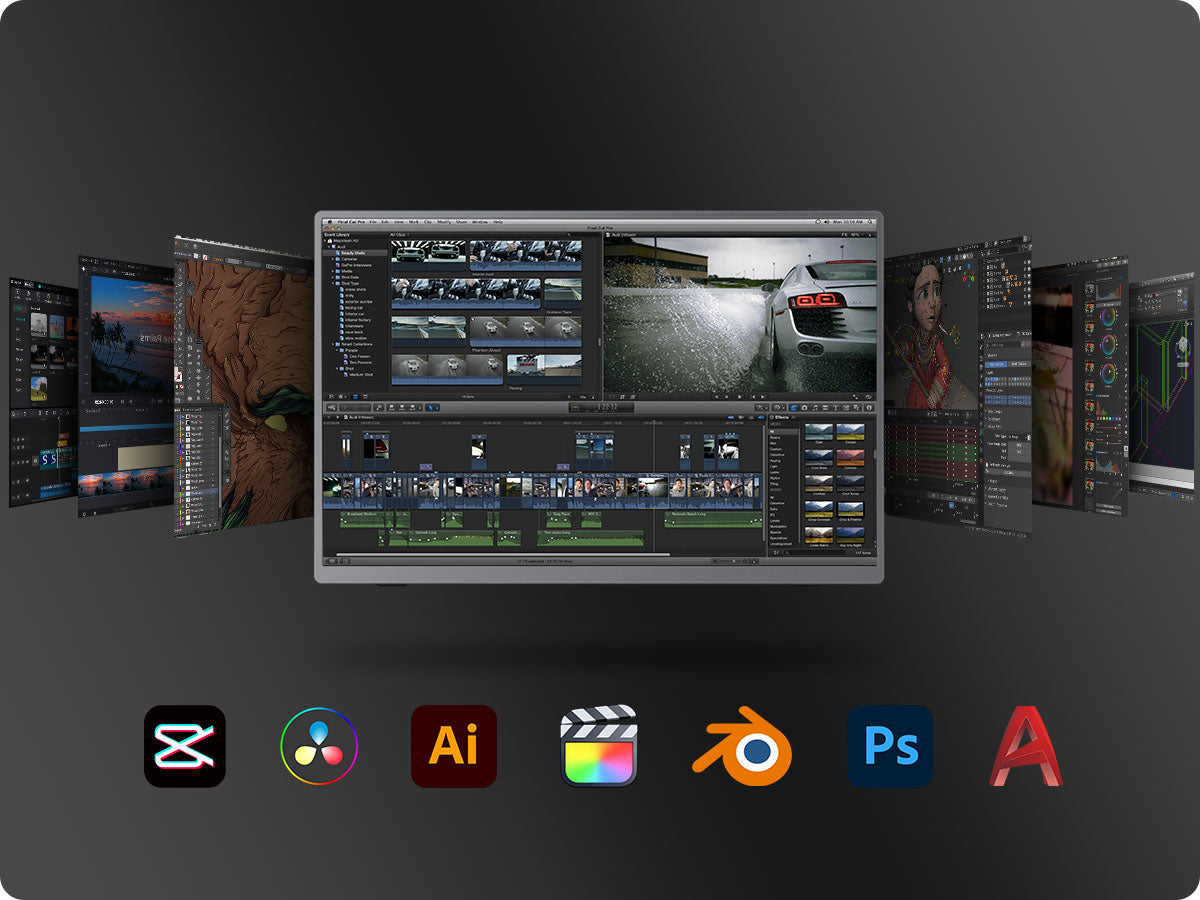 portable monitor for designer, photographer, video editor