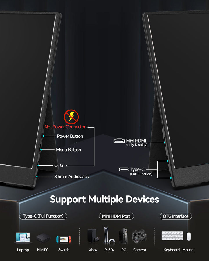 usb c portable monitor, hdmi screen monitor
