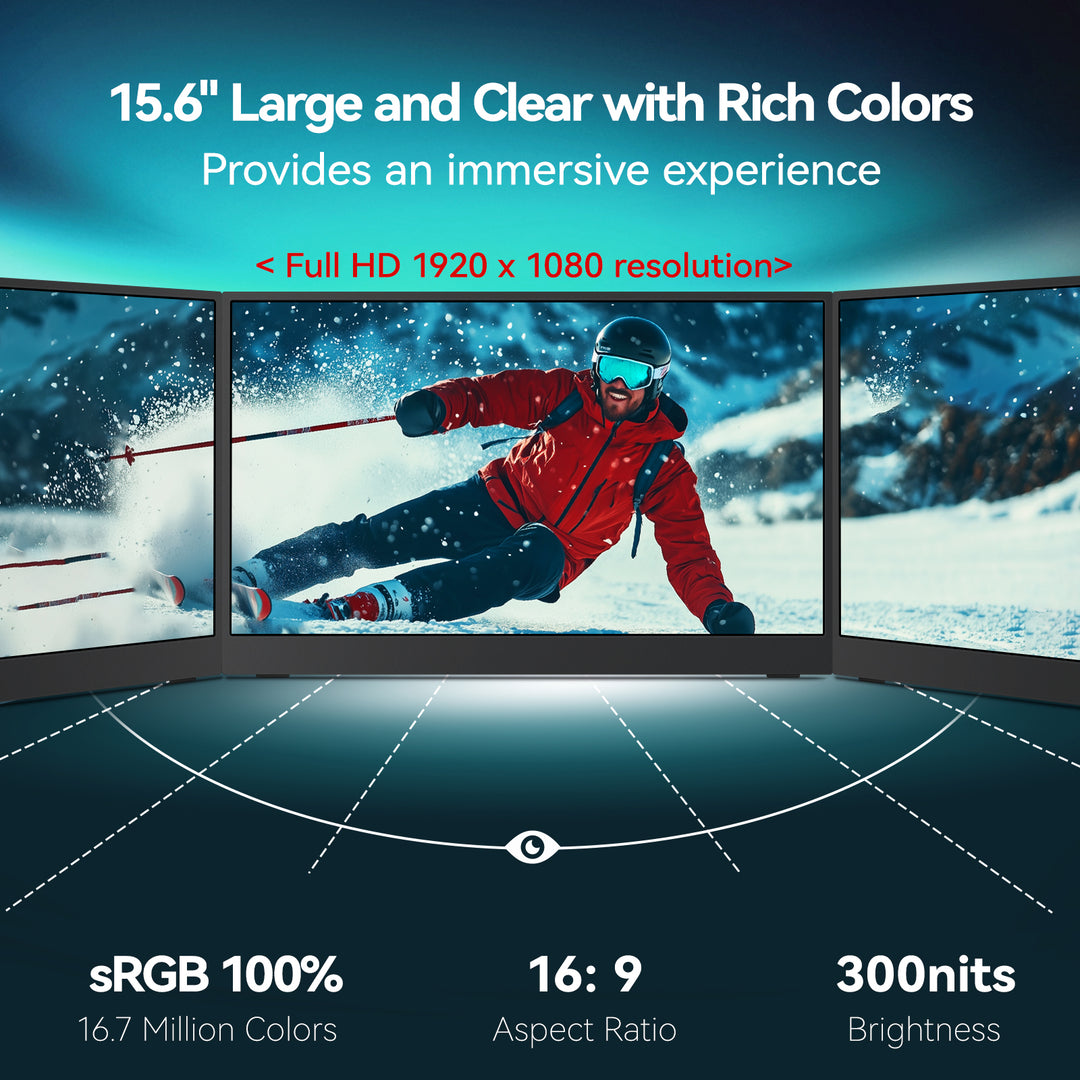 15.6" 1080P 240HZ Monitor