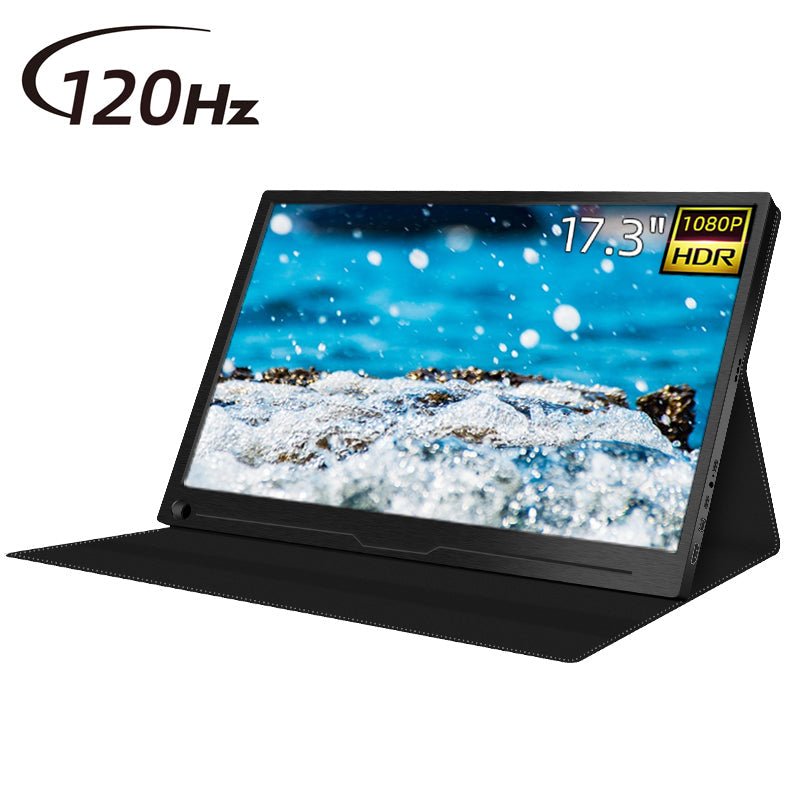 Portable Gaming Monitor 120HZ with VESA Mounting 17.3 inch screen – Intehill