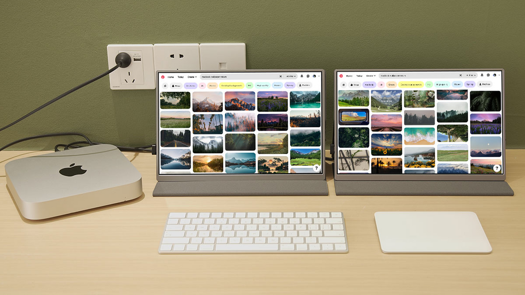 high-end portable monitor for mac mini
