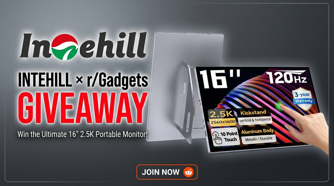 Why We Started a Reddit Giveaway for Portable Monitor & Gadgers Fans?