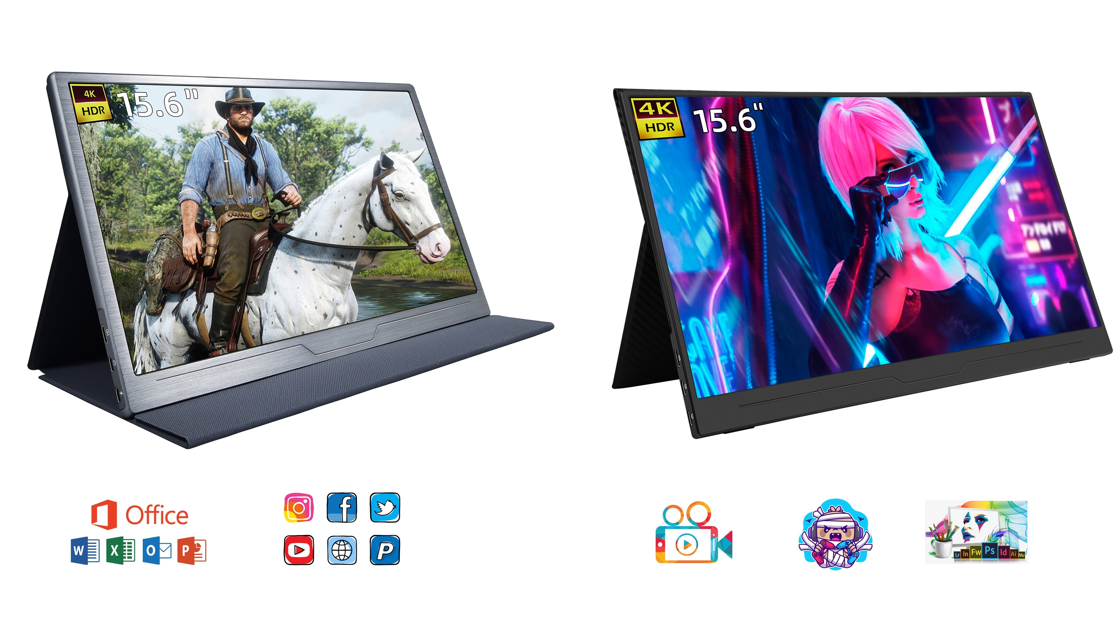 4K Portable Monitor Comparison – Intehill
