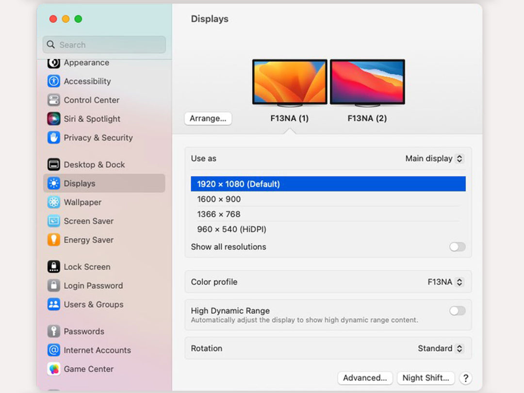 portable monitor for mac