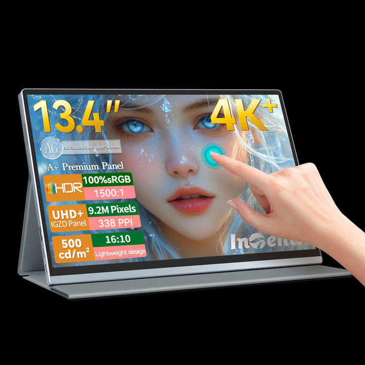 13,4" 4K+ Touchscreen-Monitor mit Antireflexglas [U13ZT]