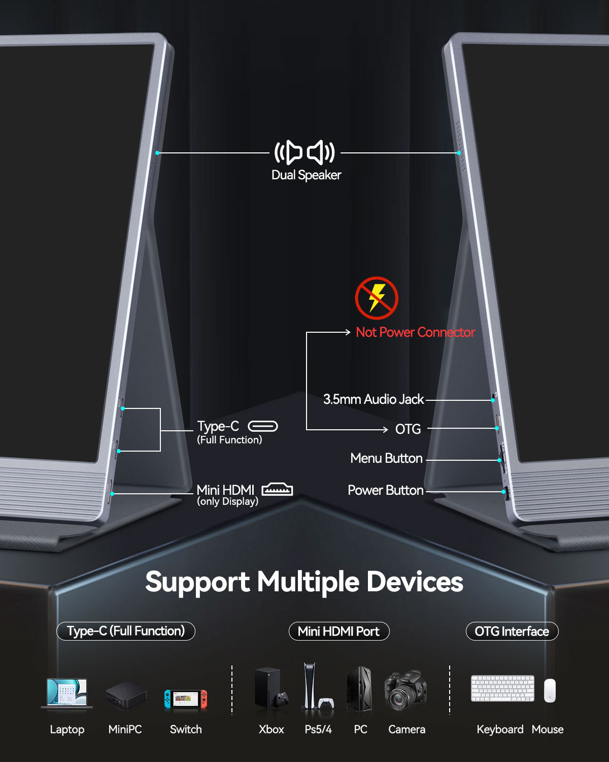 portable monitor power supply