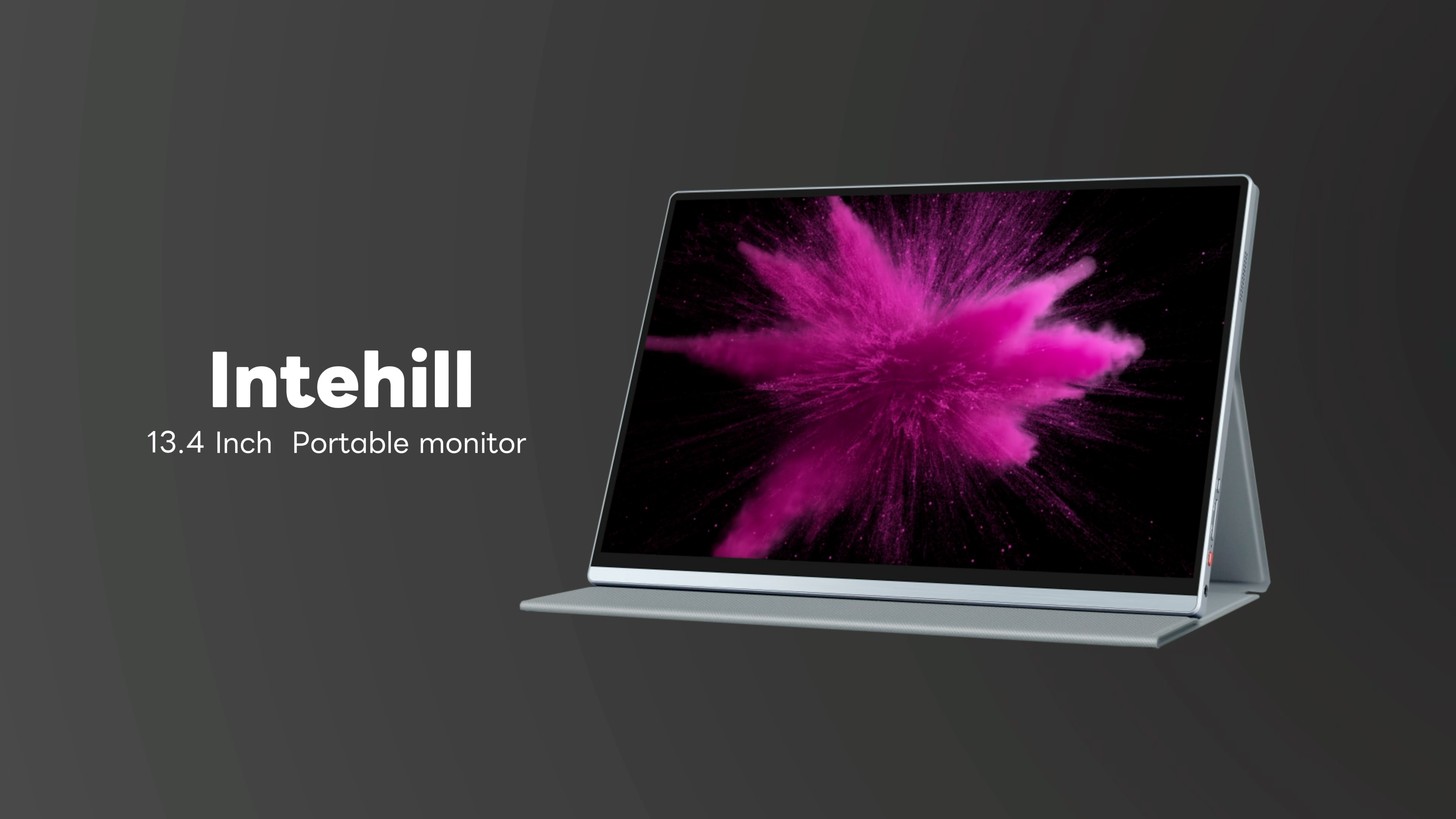 Intehill モバイルモニター 4k 13.4 インチ IGZOスクリーン U13NA