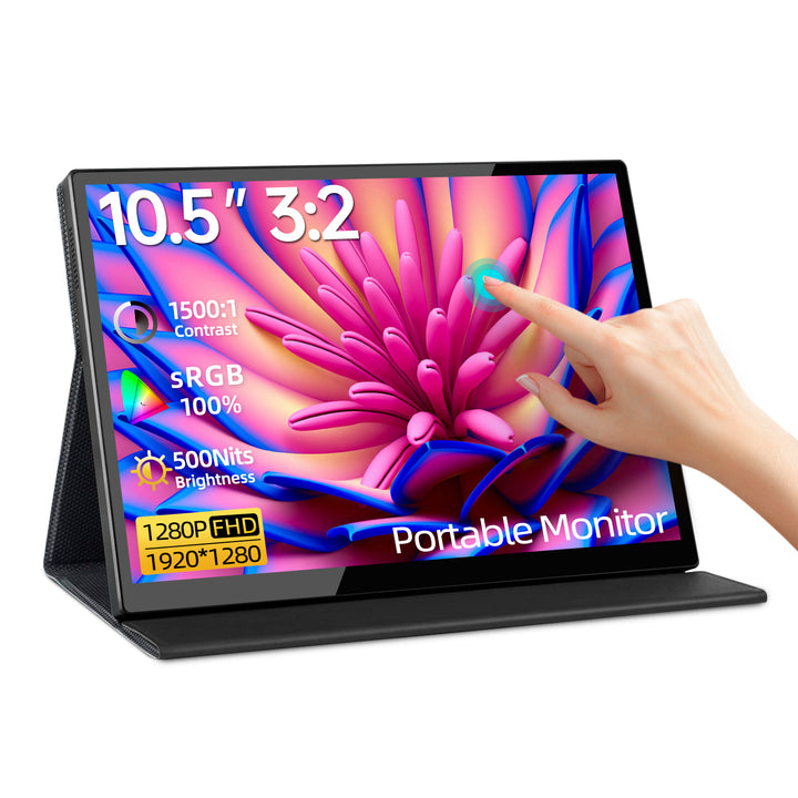 10.5" 1080P Touchscreen Portable Monitor [T10PA]