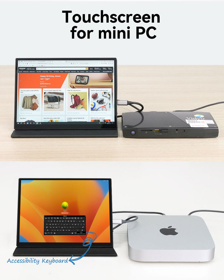 Tragbarer 10,5-Zoll-1080P-Touchscreen-Monitor [T10PA]