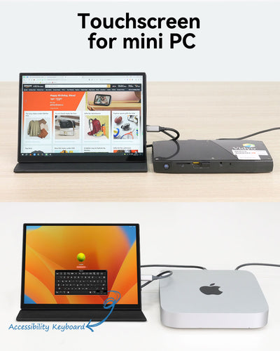10.5" 1080P Touchscreen Portable Monitor [T10PA]