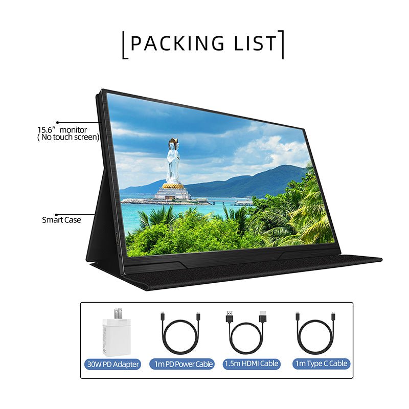 1080P 16" Portable Monitor