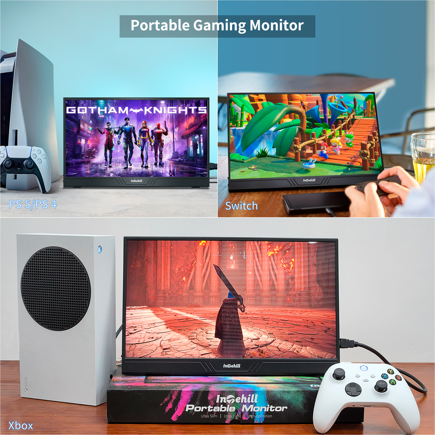4k portable monitor for gaming consoles