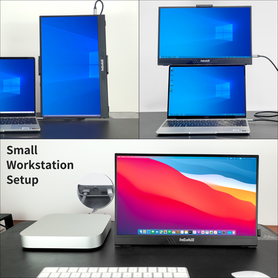 4k portable monitor for laptop and mini pc