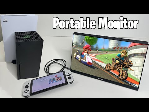 15.6" 1080P QLED Monitor DCI-P3 100%